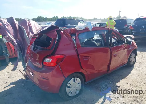 2019 Mitsubishi Mirage Rf z USA, uszkodzony, nr VIN ML32A3HJ7KH008804